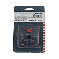 Retardador de Tiempo para Refrigerador 3seg a 10min Amperes 18 Voltaje 110/24 Voltaje CA o CD 1.5 Modelo QD-072 RTTMPO072 ERO