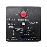 Retardador de Tiempo para Refrigerador 3seg a 10min Amperes 18 Voltaje 110/24 Voltaje CA o CD 1.5 Modelo QD-072 RTTMP0072 ERO