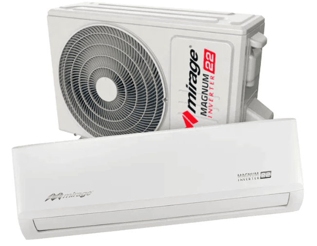 SET Minisplit Inverter Mirage Magnum 18, de 3, frio/calor 220- SETCMC361V SET Minisplit Inverter Mirage Magnum 18, de 3, frio/calor 220- SETCMC361V