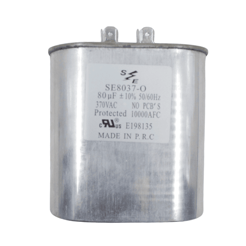 Capacitor 80 Mf 370 Vac /- 10% - Se8037 Capacitor 80 Mf 370 Vac /- 10% - Se8037