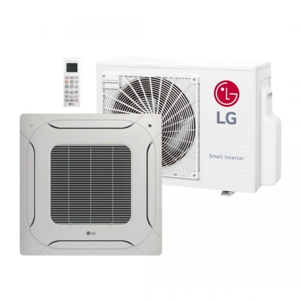 Set Aire acondicionado tipo Cassette 24K BTU 220V S/F - SETATUQ30GPLA4 - ATNQ30GPLA4