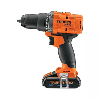 Taladro 1/2', 20V, 1 batería 2Ah, PRO, 103249 - TALI-20A2