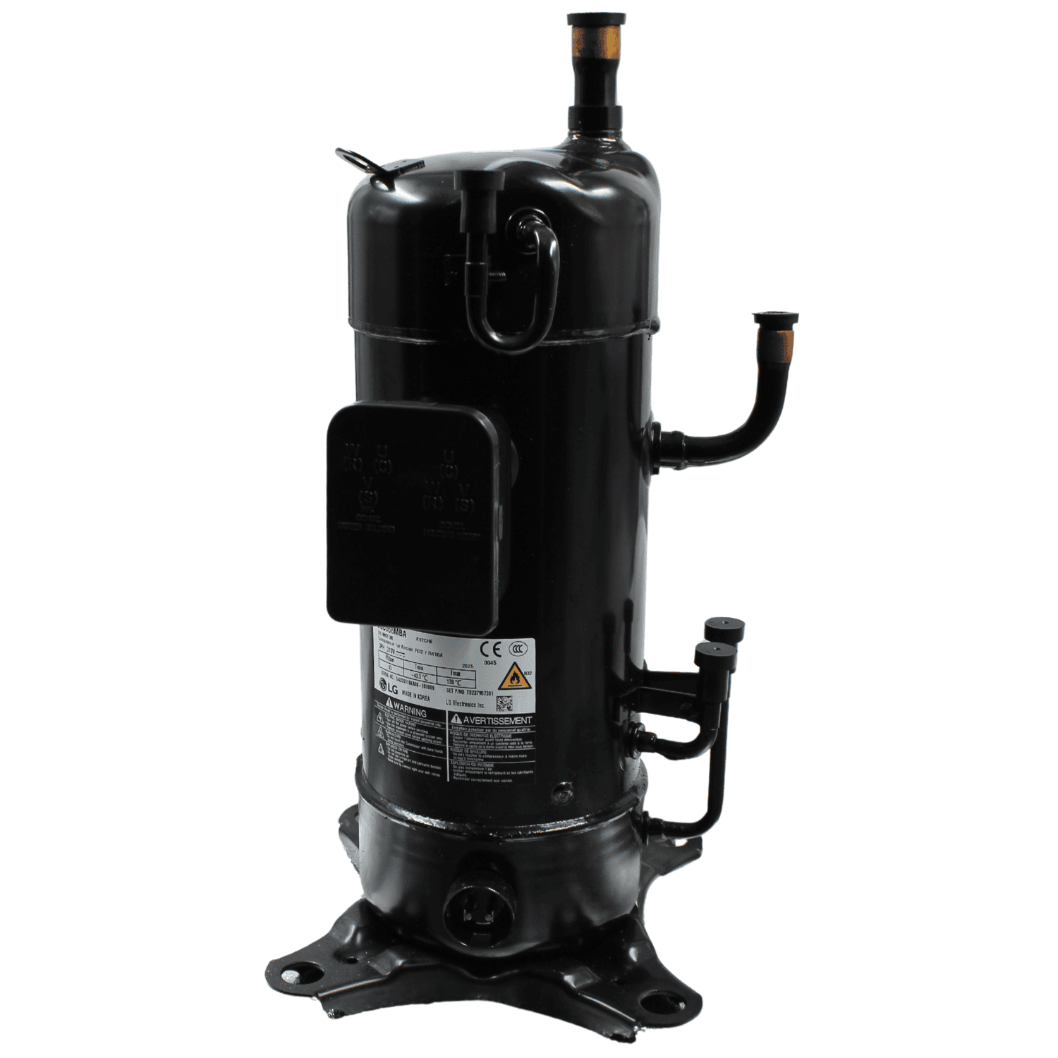 Compresor Inverter LG, Modelo JQC048MBA - TBZ37416101