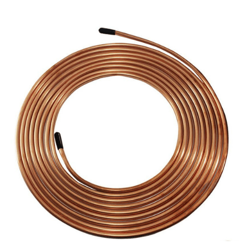 Tubo Cobre Flexible Cluxer 1/4 7.5 Metros - TCF-14-7.5