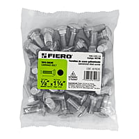 Bolsa con 40 tornillos 1/2' x 1-1/4' tipo coche - TORC-1/2X1-1/4 / 44746 Bolsa con 40 tornillos 1/2' x 1-1/4' tipo coche - TORC-1/2X1-1/4 / 44746
