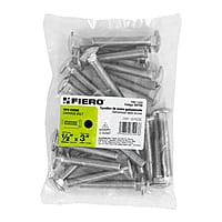 Bolsa con 20 tornillos 1/2' x 3' tipo coche - TORC-1/2X3 / 44750 Bolsa con 20 tornillos 1/2' x 3' tipo coche - TORC-1/2X3 / 44750
