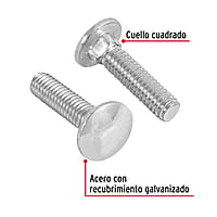 Bolsa con 60 tornillos 5/16' x 1-1/4' tipo coche - TORC-5/16X1-1/4 / 44721