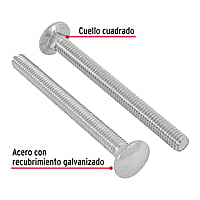 Bolsa con 50 tornillos 5/16' x 3-1/2' tipo coche - TORC-5/16X3-1/2 / 44726 Bolsa con 50 tornillos 5/16' x 3-1/2' tipo coche - TORC-5/16X3-1/2 / 44726