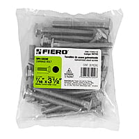 Bolsa con 20 tornillos 7/16' x 3-1/2' tipo coche - TORC-7/16X3-1/2 / 44743 Bolsa con 20 tornillos 7/16' x 3-1/2' tipo coche - TORC-7/16X3-1/2 / 44743