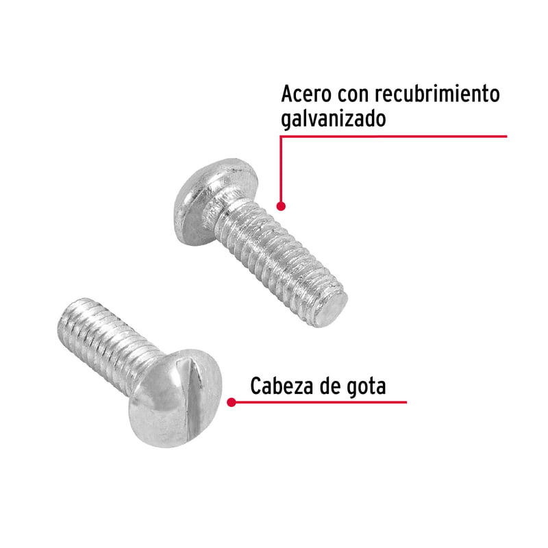 Bolsa con 450 tornillos 5/32' x 1/2' tipo estufa - TORE-5/32X1/2 / 44606 Bolsa con 450 tornillos 5/32' x 1/2' tipo estufa - TORE-5/32X1/2 / 44606