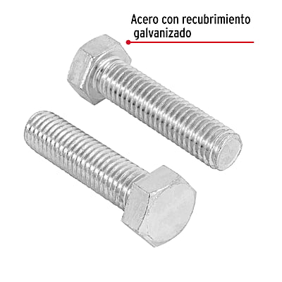 Bolsa con 30 tornillos 1/2' x 2' tipo máquina - TORM-1/2X2 / 44594