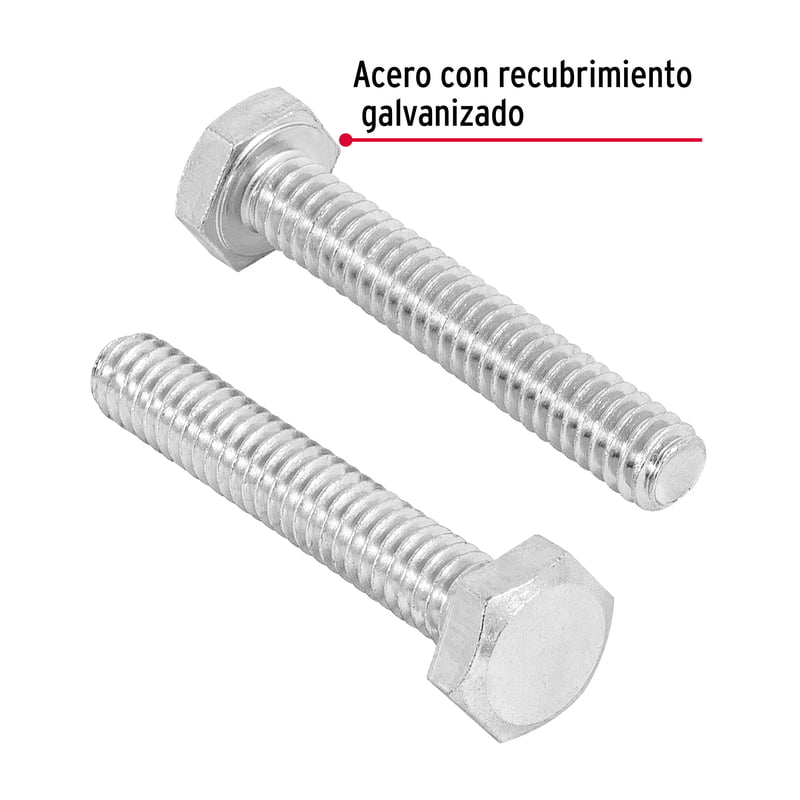 Bolsa con 80 tornillos 1/4' x 1-1/2' tipo máquina - TORM-1/4X1-1/2 / 44560 Bolsa con 80 tornillos 1/4' x 1-1/2' tipo máquina - TORM-1/4X1-1/2 / 44560
