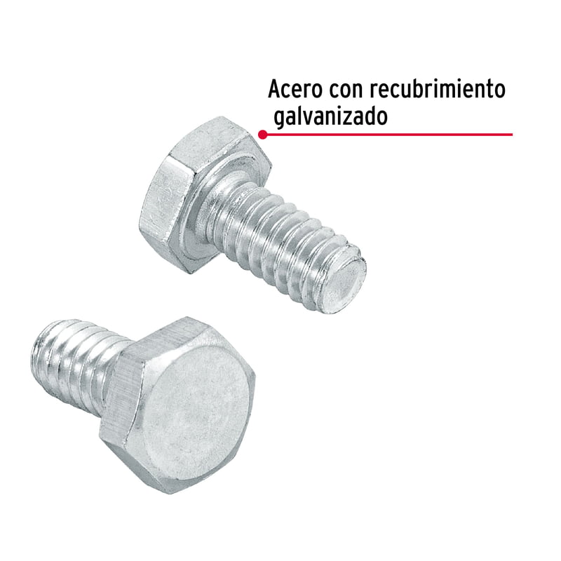 Bolsa con 150 tornillos 1/4' x 1/2' tipo máquina - TORM-1/4X1/2 / 44556 Bolsa con 150 tornillos 1/4' x 1/2' tipo máquina - TORM-1/4X1/2 / 44556