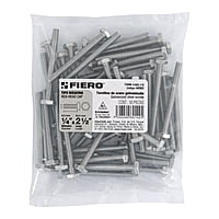 Bolsa con 50 tornillos 1/4' x 2-1/2' tipo máquina - TORM-1/4X2-1/2 / 44562 Bolsa con 50 tornillos 1/4' x 2-1/2' tipo máquina - TORM-1/4X2-1/2 / 44562