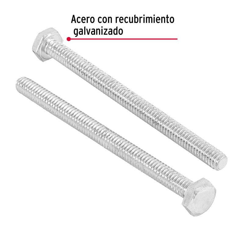 Bolsa con 30 tornillos 1/4' x 3-1/2' tipo máquina - TORM-1/4X3-1/2 / 44632 Bolsa con 30 tornillos 1/4' x 3-1/2' tipo máquina - TORM-1/4X3-1/2 / 44632