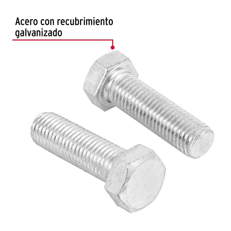 Bolsa con 6 tornillos 3/4' x 2-1/2' tipo máquina - TORM-3/4X2-1/2 / 44703 Bolsa con 6 tornillos 3/4' x 2-1/2' tipo máquina - TORM-3/4X2-1/2 / 44703