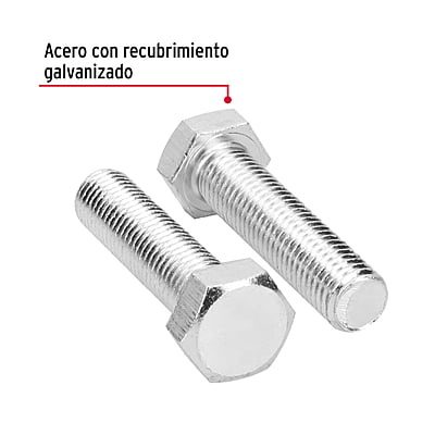 Bolsa con 4 tornillos 3/4' x 3' tipo máquina - TORM-3/4X3 / 44704