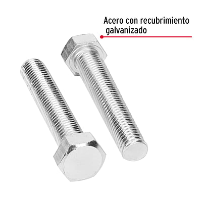 Bolsa con 4 tornillos 3/4' x 4' tipo máquina - TORM-3/4X4 / 44706