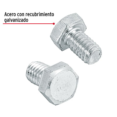 Bolsa con 100 tornillos 5/16' x 1/2' tipo máquina - TORM-5/16X1/2 / 44564