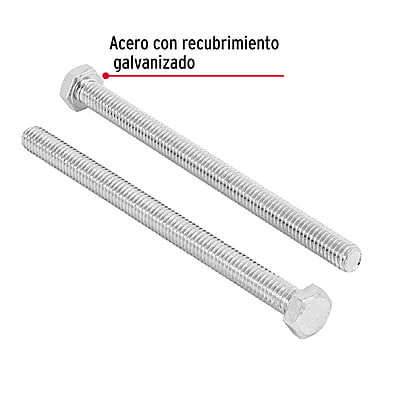 Bolsa con 30 tornillos 5/16' x 4-1/2' tipo máquina - TORM-5/16X4-1/2 / 44642