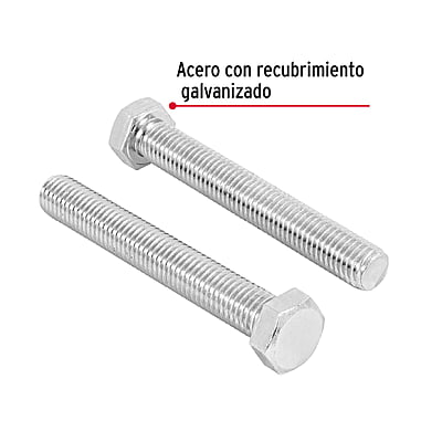 Bolsa con 6 tornillos 5/8' x 4-1/2' tipo máquina - TORM-5/8X4-1/2 / 44691