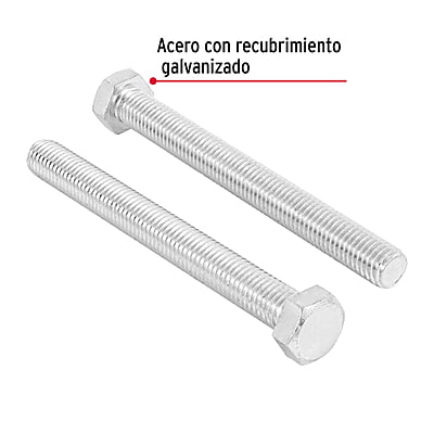 Bolsa con 4 tornillos 5/8' x 6' tipo máquina - TORM-5/8X6 / 44693