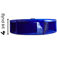 Turbina Evaporador Largo 4 3/8 Ancho 18 1/8 Flecha 1/2 - 12100103000040