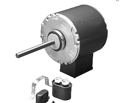 Motor Condensador Cerrado(Mot10162125M,589-644) 3/4 Hp 1075 Rpm 1Velocidad Flecha 1/2 208-460V,60Hz 6 Polos Reversible Baleros Emerson - 2202