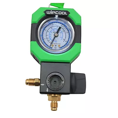 Manometro Individual de Alta, -30 INHG - 800 PSI, R22, R410A, R32 - WIP-MG-1H