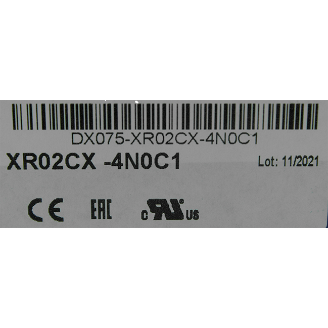 Controlador Xr02Cx Media Temperatura 110 Vac, Con 1 Relevador Compresor Y Deshielo Off Cycle, 1 Sensor Ntc 1.5M - Xr02Cx-4N0C1-Kit