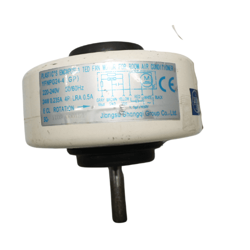 Motor Evaporador Para Minisplit Mirage 240V, 24W, .235Amp, 1.5Mf/45V, 4Polos, Yfnpg24-4 Motor Evaporador Para Minisplit Mirage 240V, 24W, .235Amp, 1.5Mf/45V, 4Polos, Yfnpg24-4