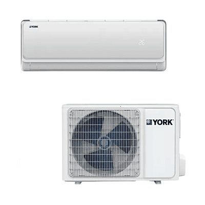 Set MiniSplit York Inverter, 2Ton, Frio/Calor, R-410, 220-1-60, Opcion Wifi, YHKE24ZJ6AXBORX