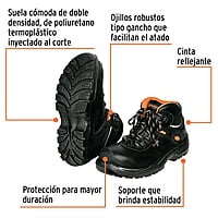 bota-de-seguridad-negra-29-dieléctrica-antifatiga-zc-429n-15496 bota-de-seguridad-negra-29-dieléctrica-antifatiga-zc-429n-15496