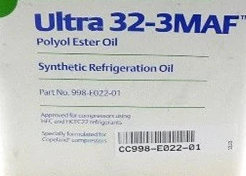 Aceite Copeland Emerson Ultra 32-3Maf Poliolester Galon - 998E022-01
