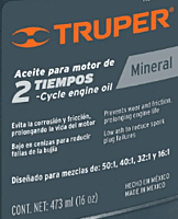 Aceite mineral para motor de dos tiempos, 16 oz - ACT-2T-16M / 15021 Aceite mineral para motor de dos tiempos, 16 oz - ACT-2T-16M / 15021