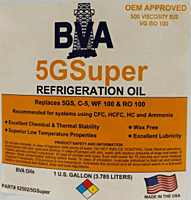 Aceite Mineral Para Refrigeración, 5G Super, Bva - 5Gsuper-G Aceite Mineral Para Refrigeración, 5G Super, Bva - 5Gsuper-G