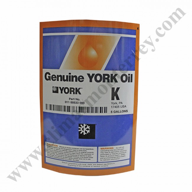 Aceite York Tipo K Cubeta - 011-00533-000