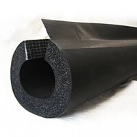 Aislante Termico Para Tubo Insul Lock Abierto Con Cinta Diametro 1/2 Espesor 1/2 Largo 1.8 Metros