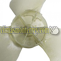 Aspa Condensador Para Minisplit Mirage , Diametro Externo 38Cm, Centro 11Cm, Flecha 5/16, 3 Hojas - 1033300901 Aspa Condensador Para Minisplit Mirage , Diametro Externo 38Cm, Centro 11Cm, Flecha 5/16, 3 Hojas - 1033300901