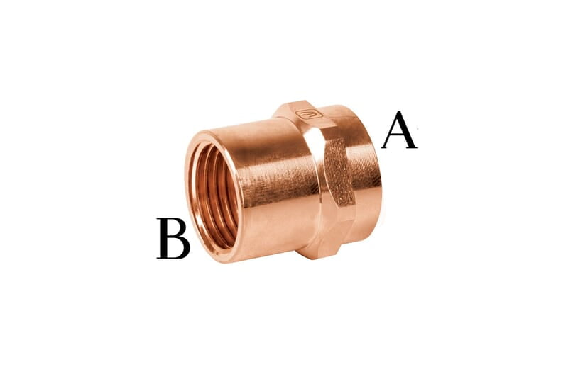 Conector hembra reducido 3/4x1/2' - CC-622 / 48881 Conector hembra reducido 3/4x1/2' - CC-622 / 48881