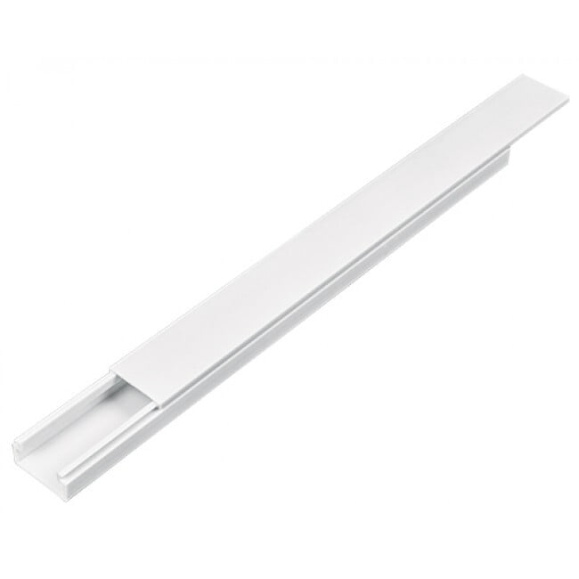 Canaleta de 1 vía, 10 x 20, con adhesivo - CAN-1020A / 46284