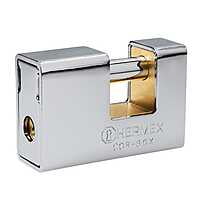 Candado antipalanca, 80mm, blindado, llave tetra - COR-80X / 43373 Candado antipalanca, 80mm, blindado, llave tetra - COR-80X / 43373