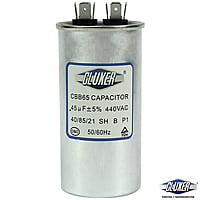 Capacitor De Trabajo, 45Mf, 440Vac +-5%, 50/60Hz / Cluxer - CXC44045