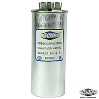 Capacitor De Trabajo, 50/6Mf, 440Vac  -5%, 50/60Hz / Cluxer - CXC440506