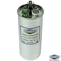 Capacitor De Trabajo, 50/6Mf, 440Vac  -5%, 50/60Hz / Cluxer - CXC440506