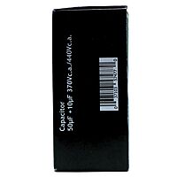 Capacitor Dual 50+10 MFD 440 VAC-CD-R50D+10