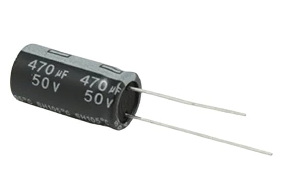 Capacitor Electronica 470Mf a 50V Cap470Mf50V