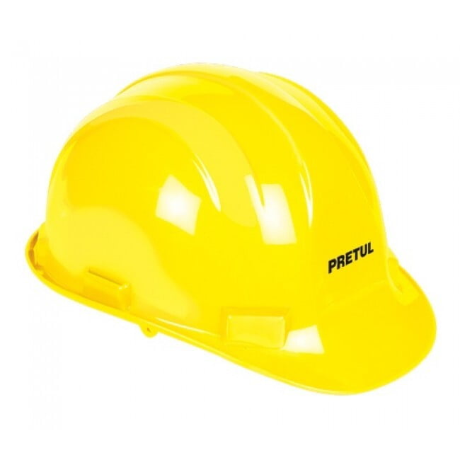 Casco de seguridad, ajuste de intervalos, amarillo, Pretul - CAS-AP / 25037 Casco de seguridad, ajuste de intervalos, amarillo, Pretul - CAS-AP / 25037