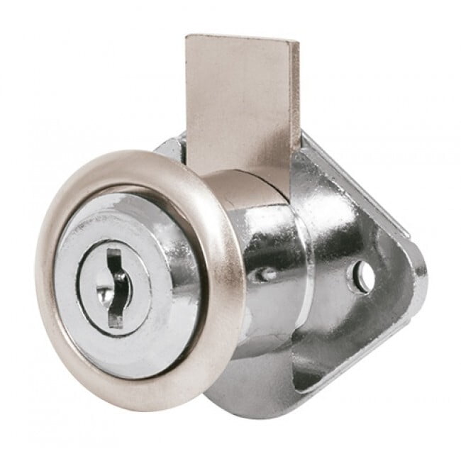 Cerradura para mueble, modelo 21, cromo, Hermex Basic - CM-21C-P / 23506 Cerradura para mueble, modelo 21, cromo, Hermex Basic - CM-21C-P / 23506