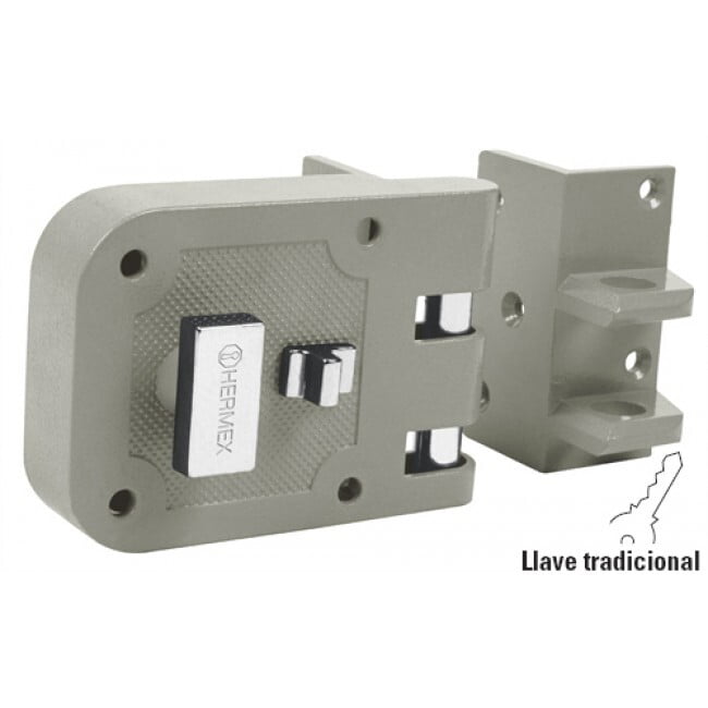 Cerradura sobreponer, puerta corrediza, mariposa, derecha - CS-60D / 43492